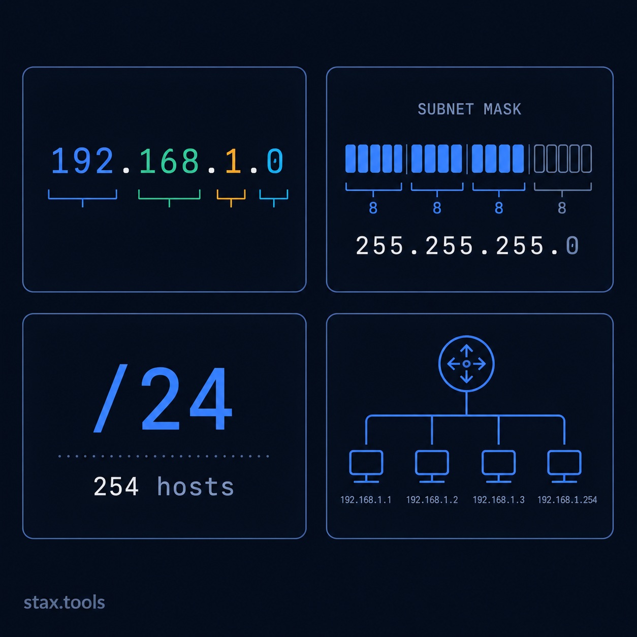 How to Read an IP Address, Subnet Mask and CIDR Block (Without Being a Network Engineer)